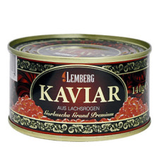 Икра горбуши кошерная lemberg grant premium - лемберг грант премиум жесть банка 140 грамм
