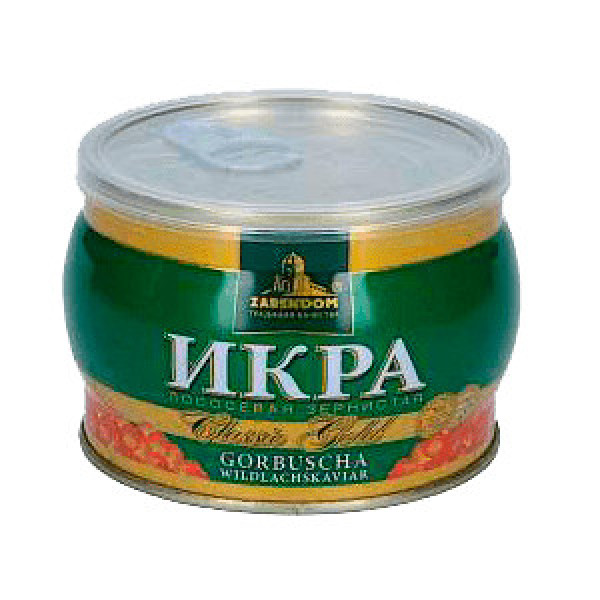 Икра горбуша зарендом классик голд жесть 250 грамм