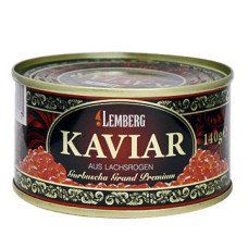 Икра горбуши кошерная lemberg grant premium - лемберг грант премиум жесть банка 140 грамм