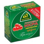 Икра лососевая горбуши 100 грамм тм шаланда премиум жесть банка