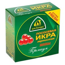 Ікра лососева кета червона 100 грам шаланда преміум жб