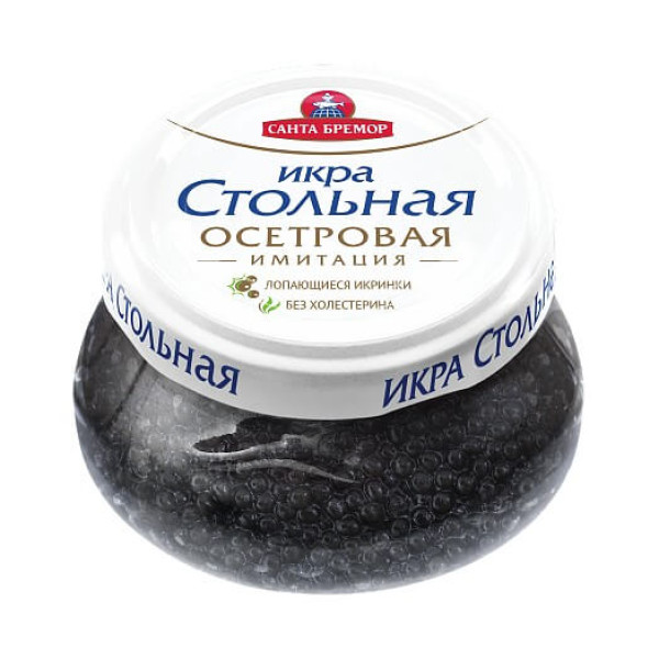 Икра черная ТМ "Санта Бремор", 230г.