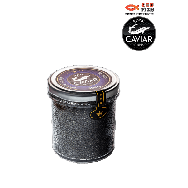 Ікра чорна осетрова стерляді дойна 50 г ROYAL CAVIAR -  CLASSIC
