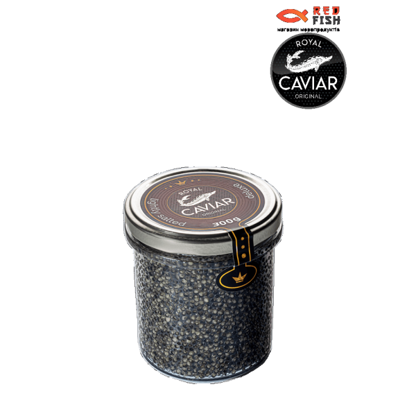 Ікра осетра забійна 50 г ROYAL CAVIAR - DE LUX