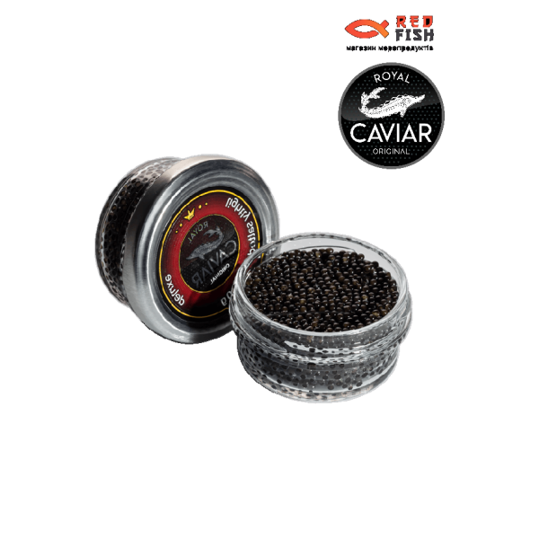 Ікра осетра забійна 50 г ROYAL CAVIAR - DE LUX