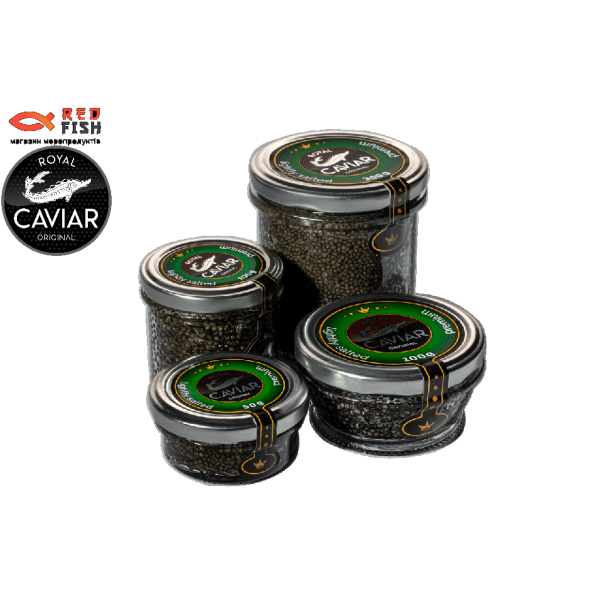 Икра стерляди забойная 50 г ROYAL CAVIAR -  PREMIUM