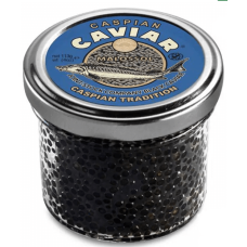Ікра осетра 113 г Caspian Caviar Malossol (дойна) 