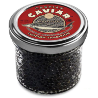 Икра осетра 113 г Caspian Caviar Mallosol (забойная)