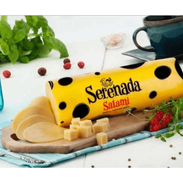 Сыр Серенада брус Польша (вес от 0.5кг) цена указана за 1 кг