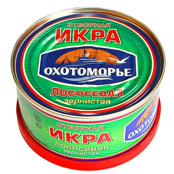 Лососева ікра кети Охотоморье (130 грам)