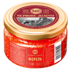 Красная икра форели премиум 250 грамм