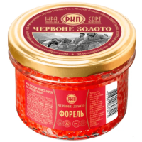 Красная икра форели премиум 200 грамм