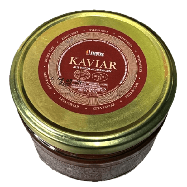 Красная Икра Кеты Lemberg РКП "Премиум", 250 г