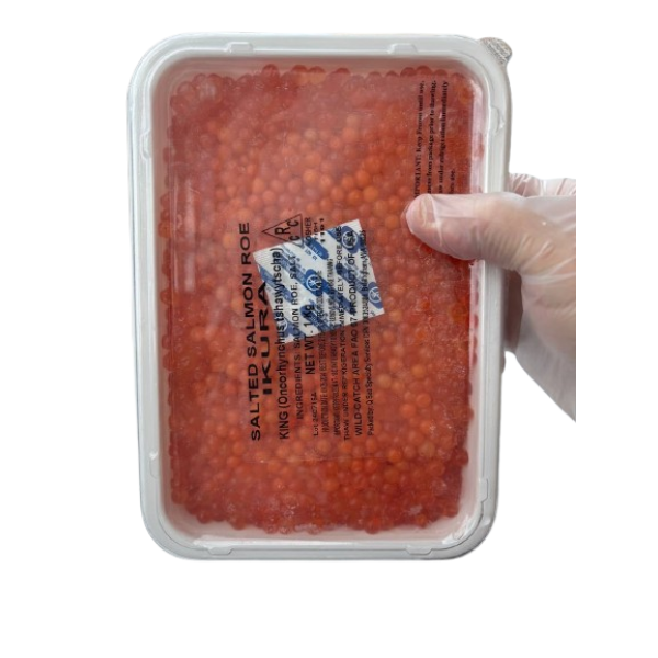 Ікра червона чавичі зерниста 1 кг — SALMON ROE, перший сорт