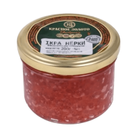 Красная икра нерки красное золото 200 грамм