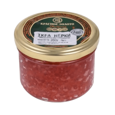 Красная икра нерки красное золото 100 грамм