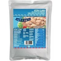 Тунец кусочками в подсолнечном масле Atlantico 1кг
