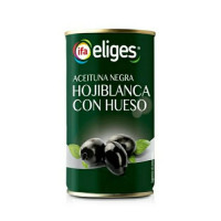 Маслины с косточкой Hojiblanca con Hueso Eliges 350гр