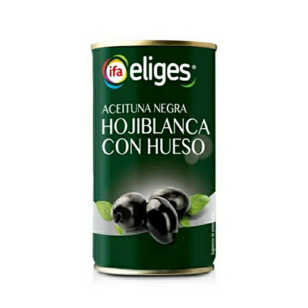 Маслини з кісточкою Hojiblanca con Hueso Eliges 350гр