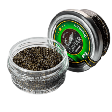 Икра черная стерляди ROYAL CAVIAR - PREMIUM! 50г.