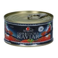 Красная икра горбуши SilverBay 140гр. Не имитация!