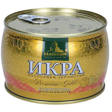 Икра горбуша зарендом классик голд жесть банка 400 грамм