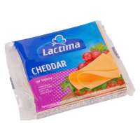 Чеддр Лактима ломти 130 гр (8 шт)\10 (шт.)